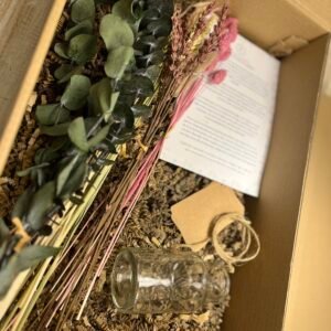 Kit Florterapia: Jarrón con Flores