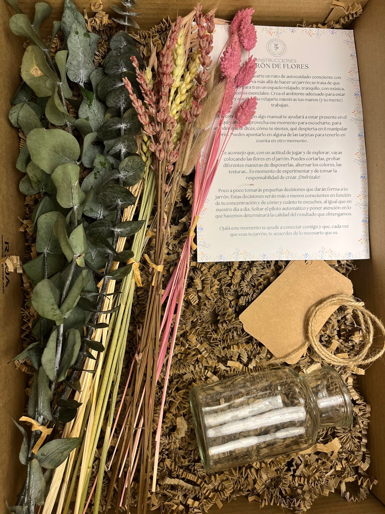 Kit Florterapia: Jarrón con Flores - Imagen 2